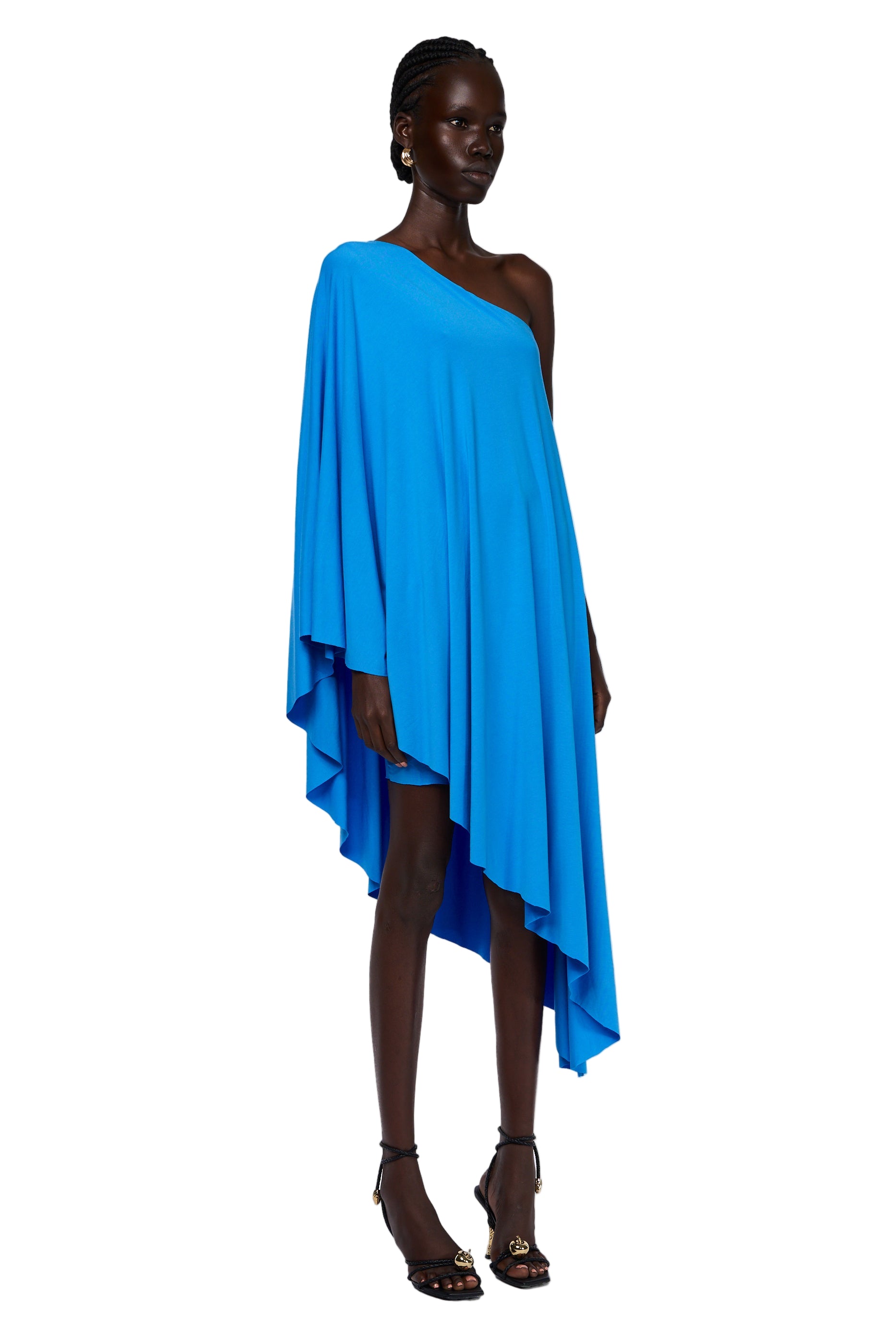 BIAS ONE SHOULDER DRESS