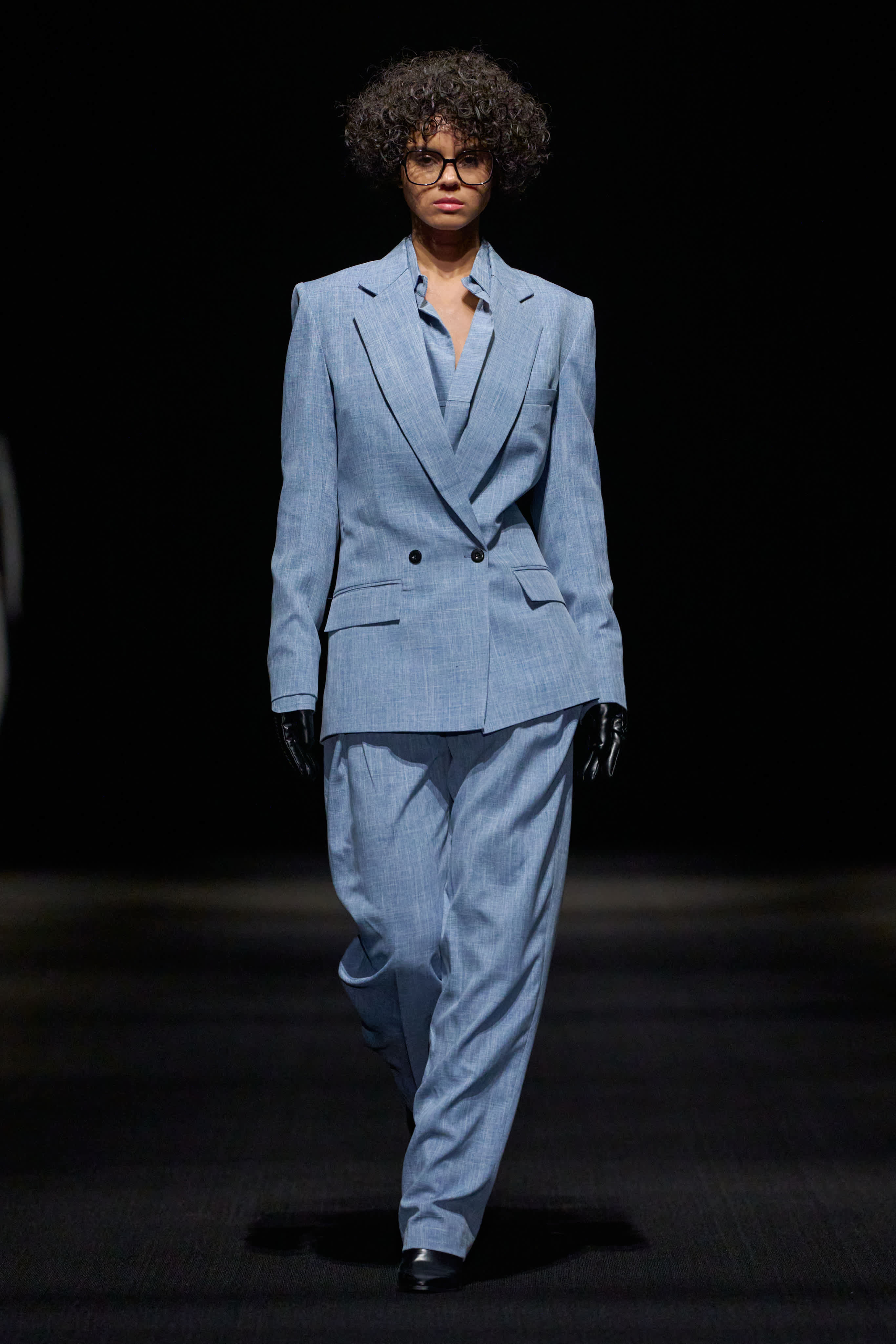 DOUBLE BREASTED SUIT JACKET