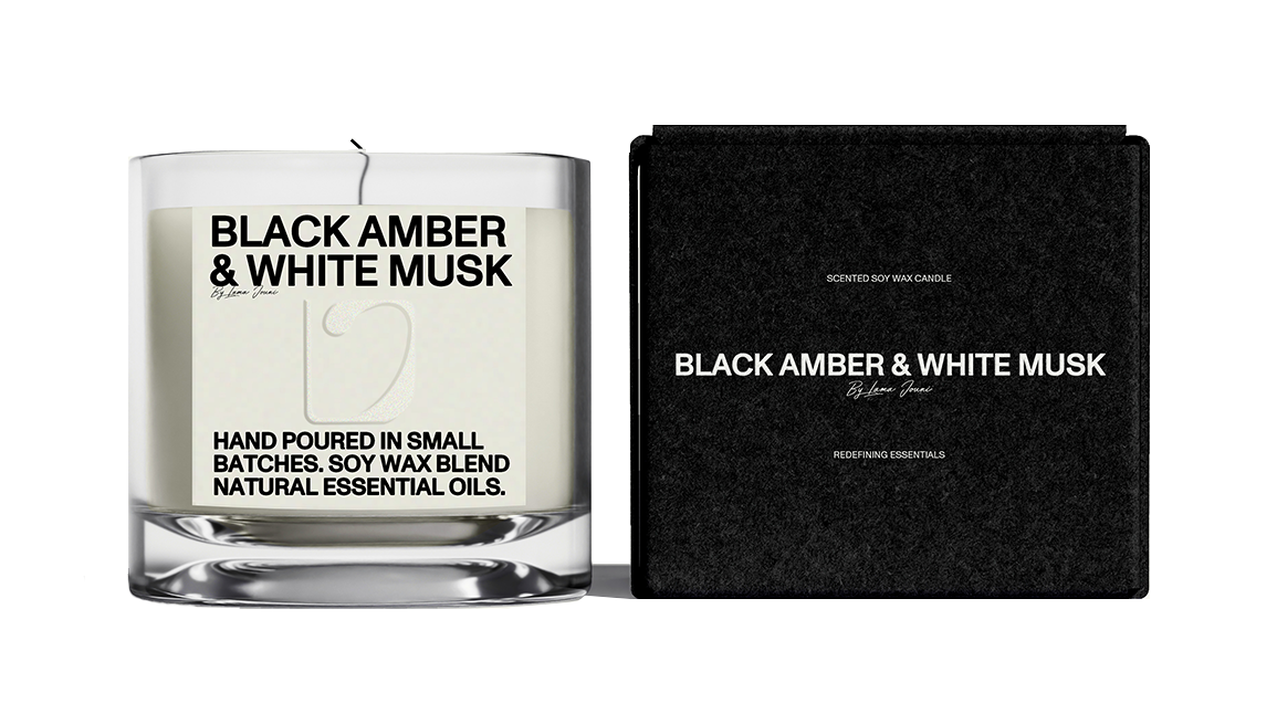 BLACK AMBER & WHITE MUSK