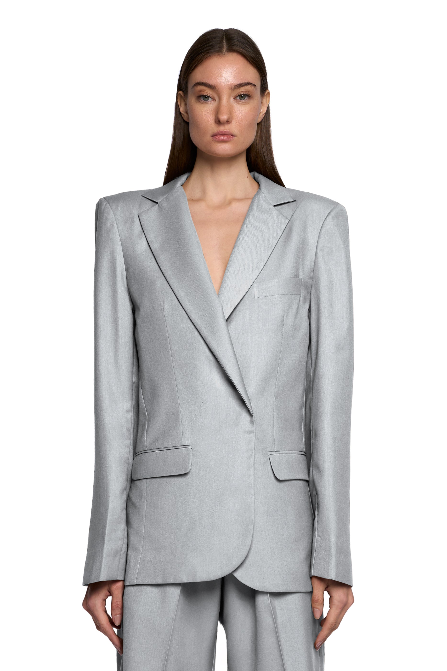 BOXY SUIT IN GREY - Modern Tailoring Redefined