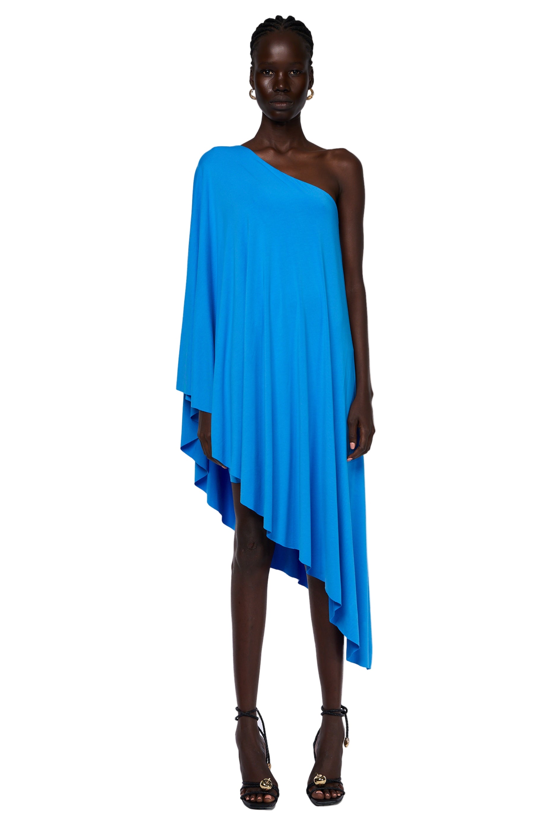 BIAS ONE SHOULDER DRESS