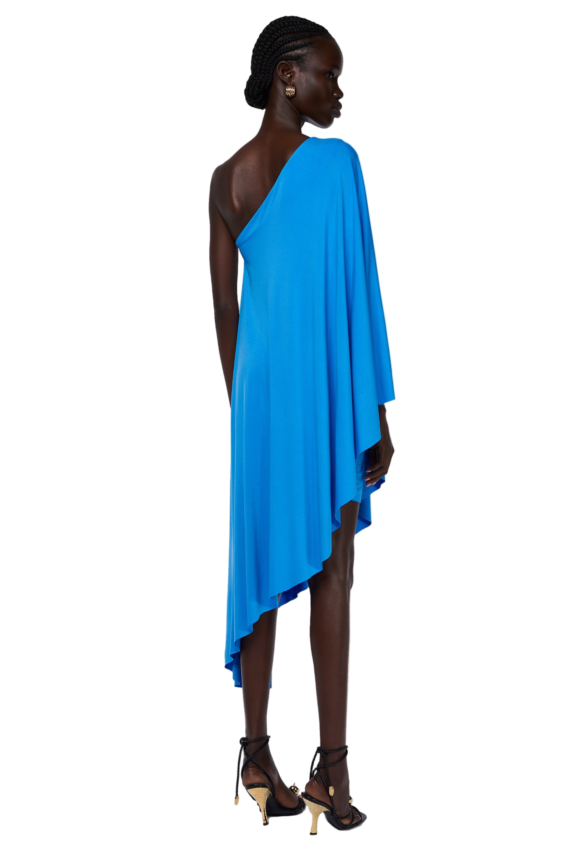 BIAS ONE SHOULDER DRESS