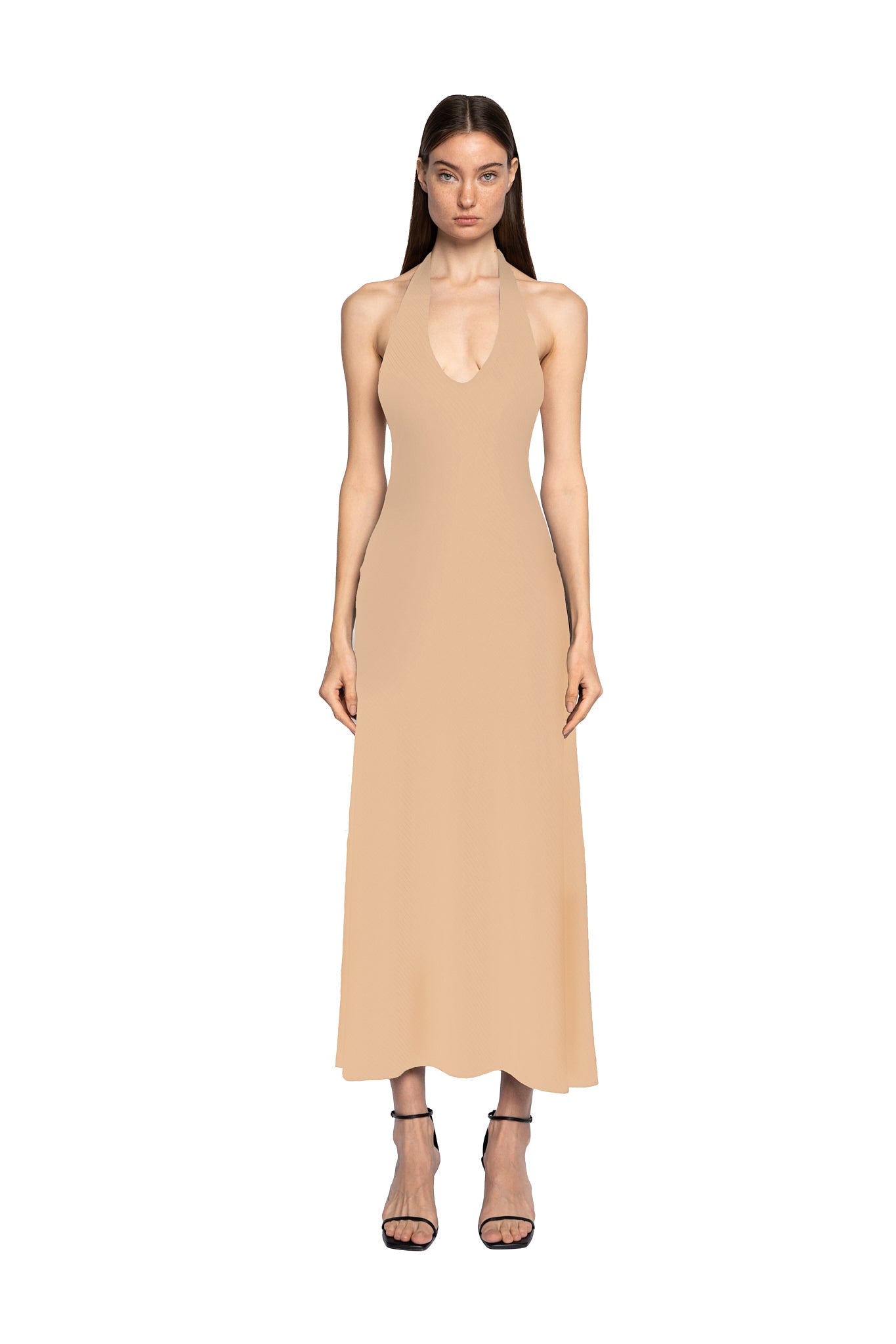 ORTIGIA DRESS IN PINK SAND