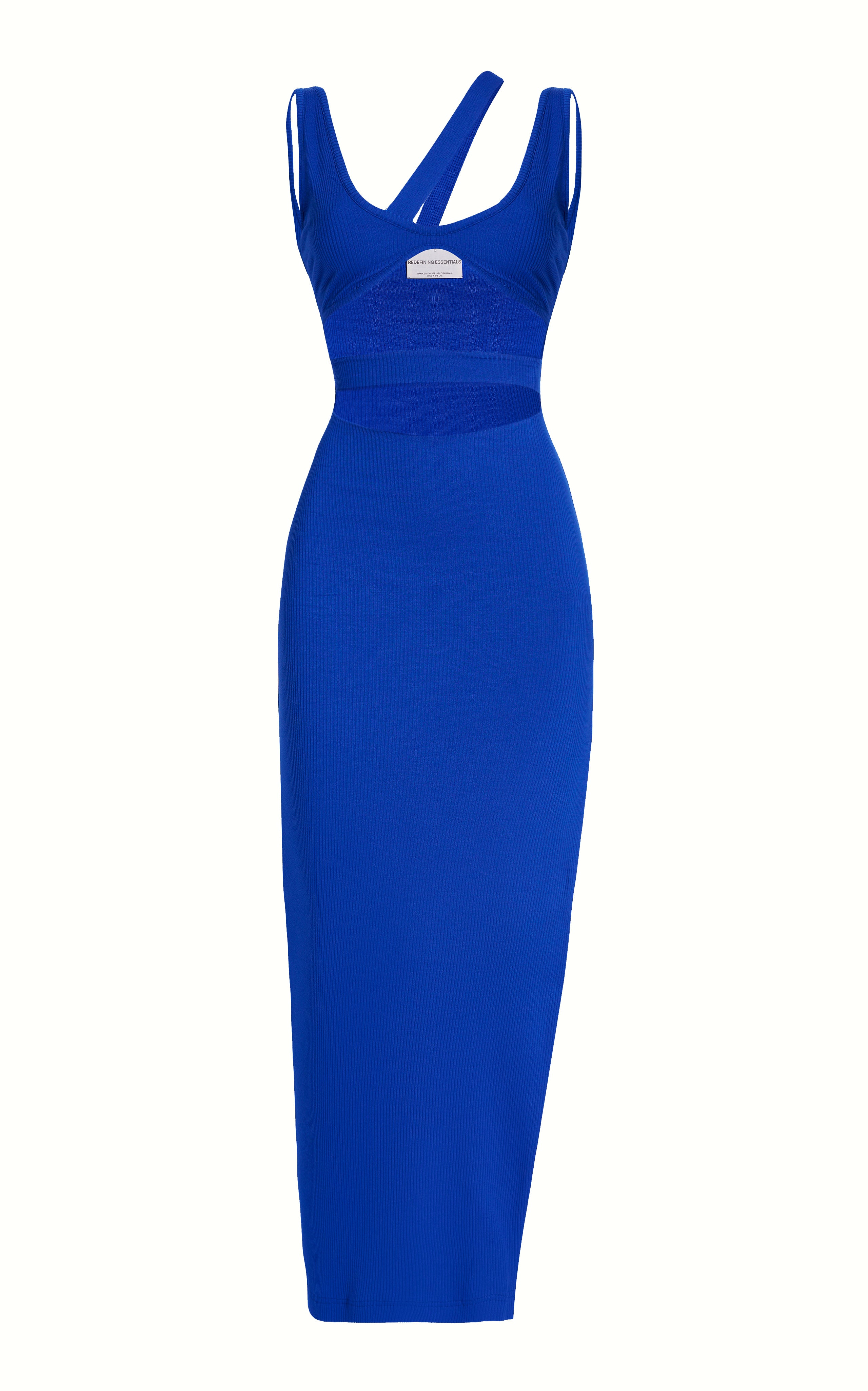 Electric blue bandage outlet dress