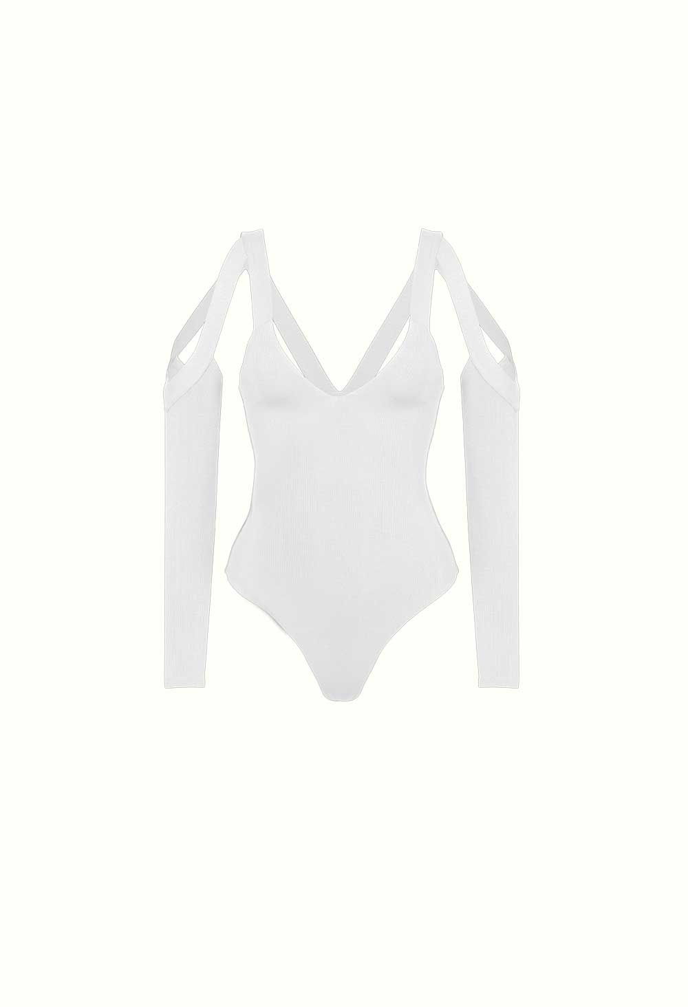 Bustier Bodysuit - Off White – VICHA